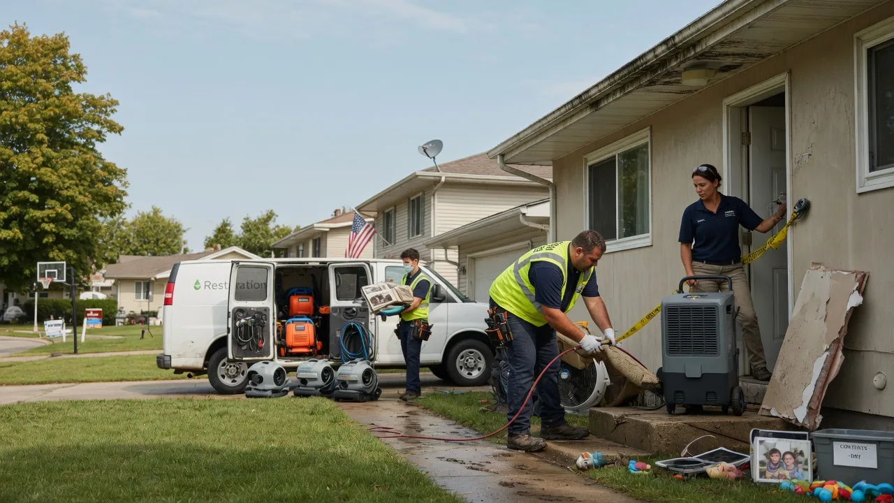 Water Damage Restoration in Penokee, KS near me